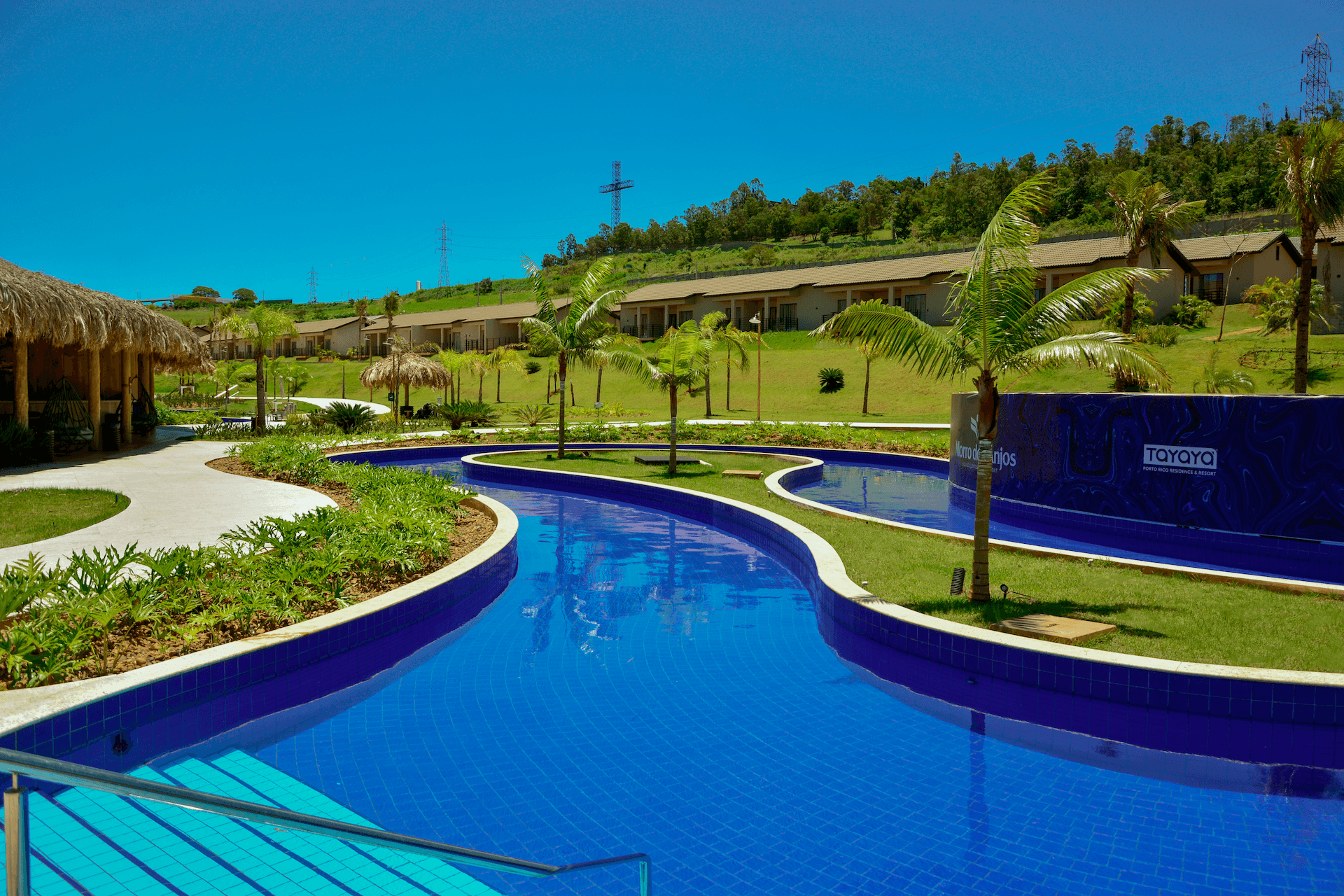 Vista do Morro dos Anjos Águas Quentes Hotel Resort