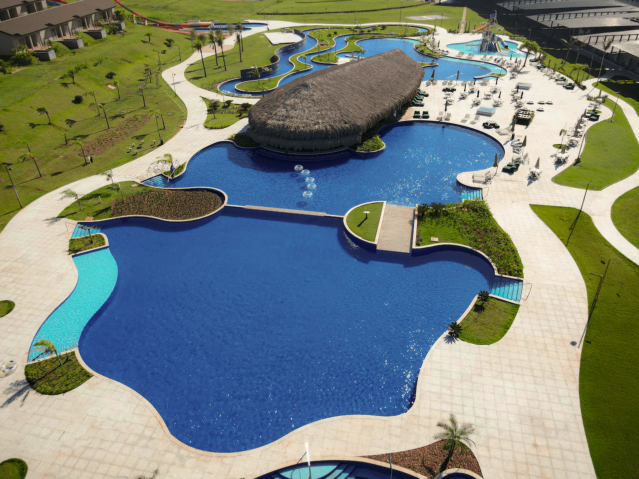 Estrutura do resort